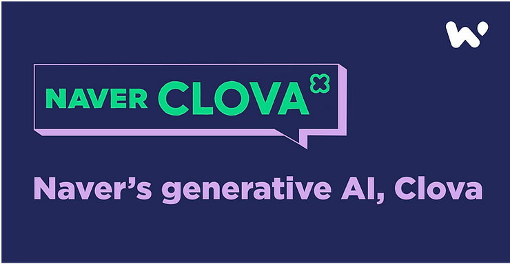 Naver's generative AI, CLOVA, by Waterbe (Korean Digital Marketing Agency)